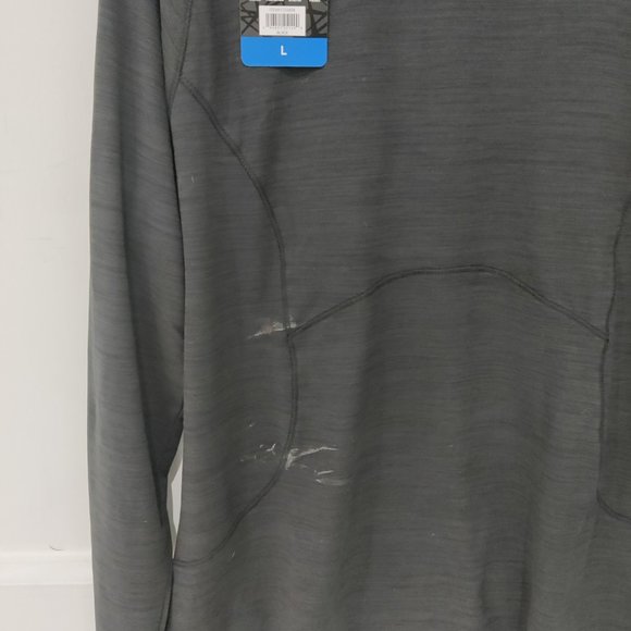 SOILED Spyder Active Women's Brushed Long Sleeve Active Tee Size L $50 Z907 - Picture 5 of 5